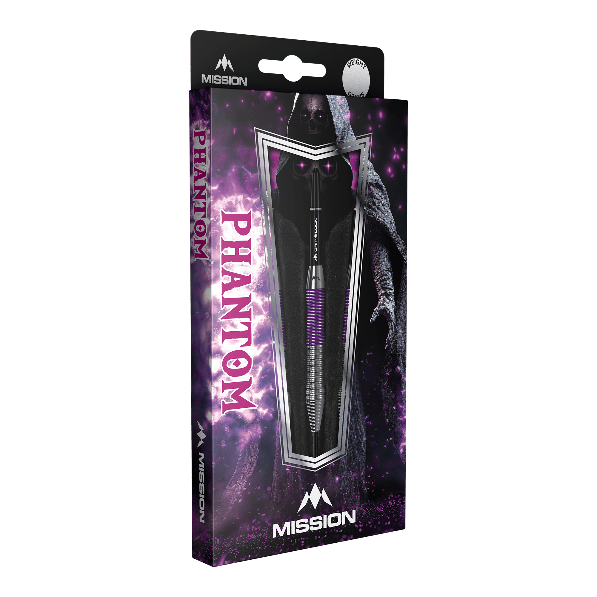 Freccette Mission Phantom in acciaio ottone - 22 g