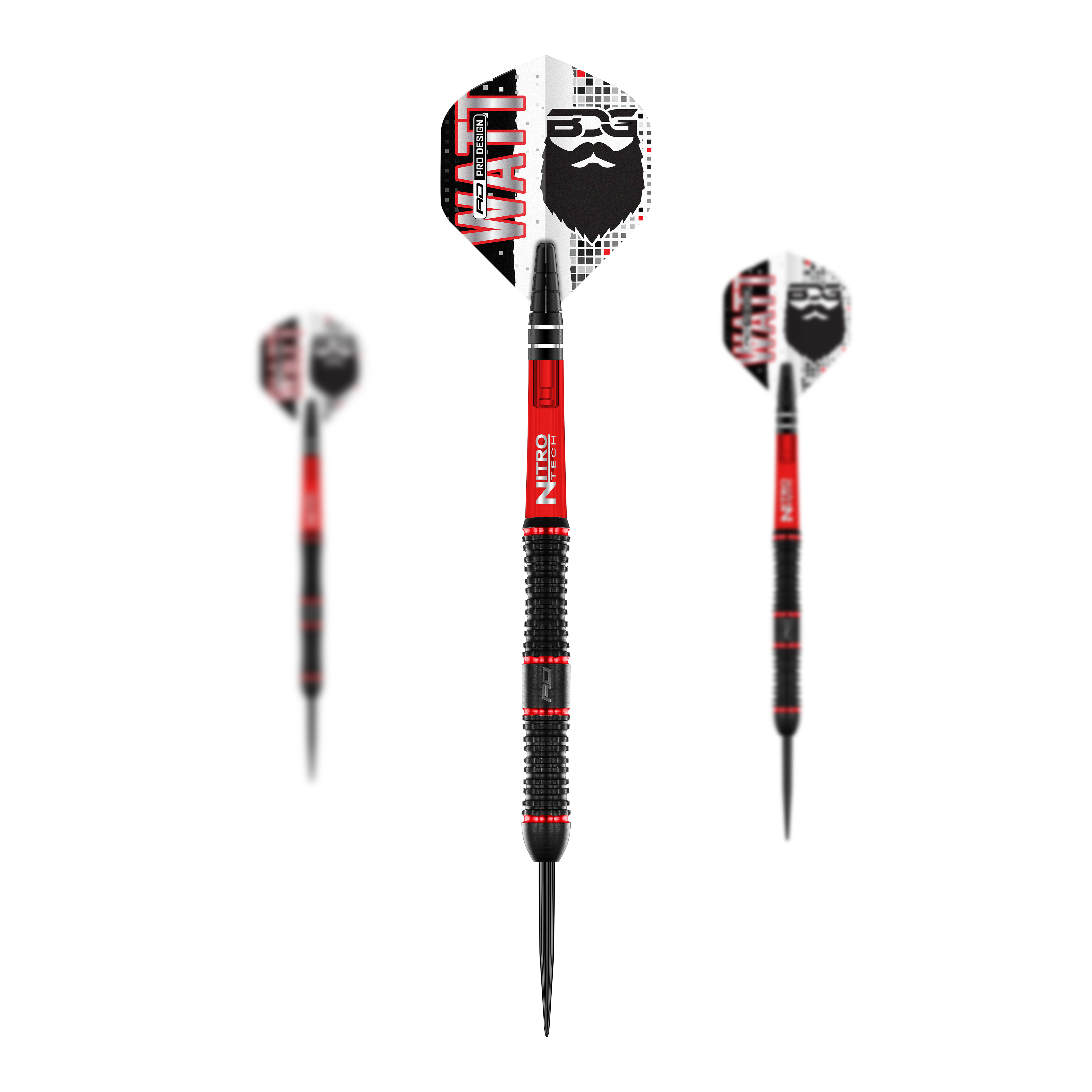 Freccette in acciaio Red Dragon Jason Watt - 22 g
