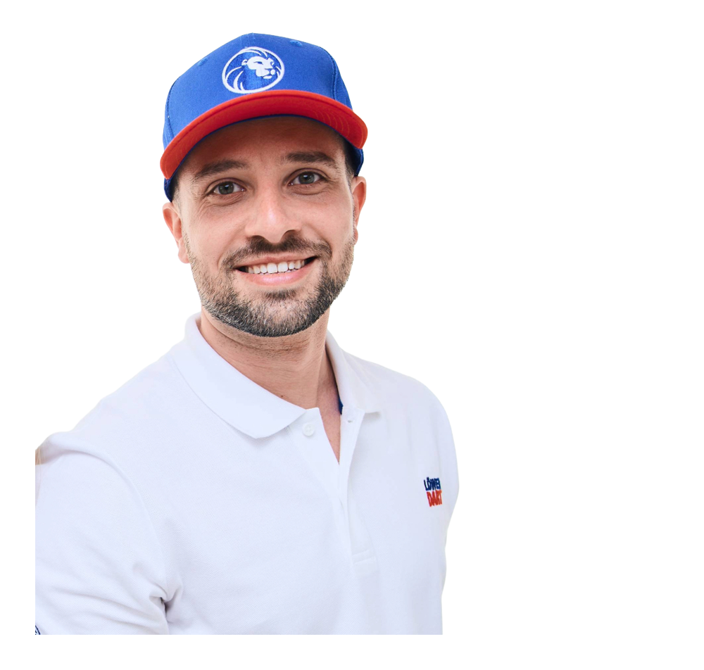 Cappellino della collezione Lion Die Abbildung zeigt eine Cap aus der Löwen Kollektion. Die Cap ist ein beliebtes Accessoire für Dartspieler.