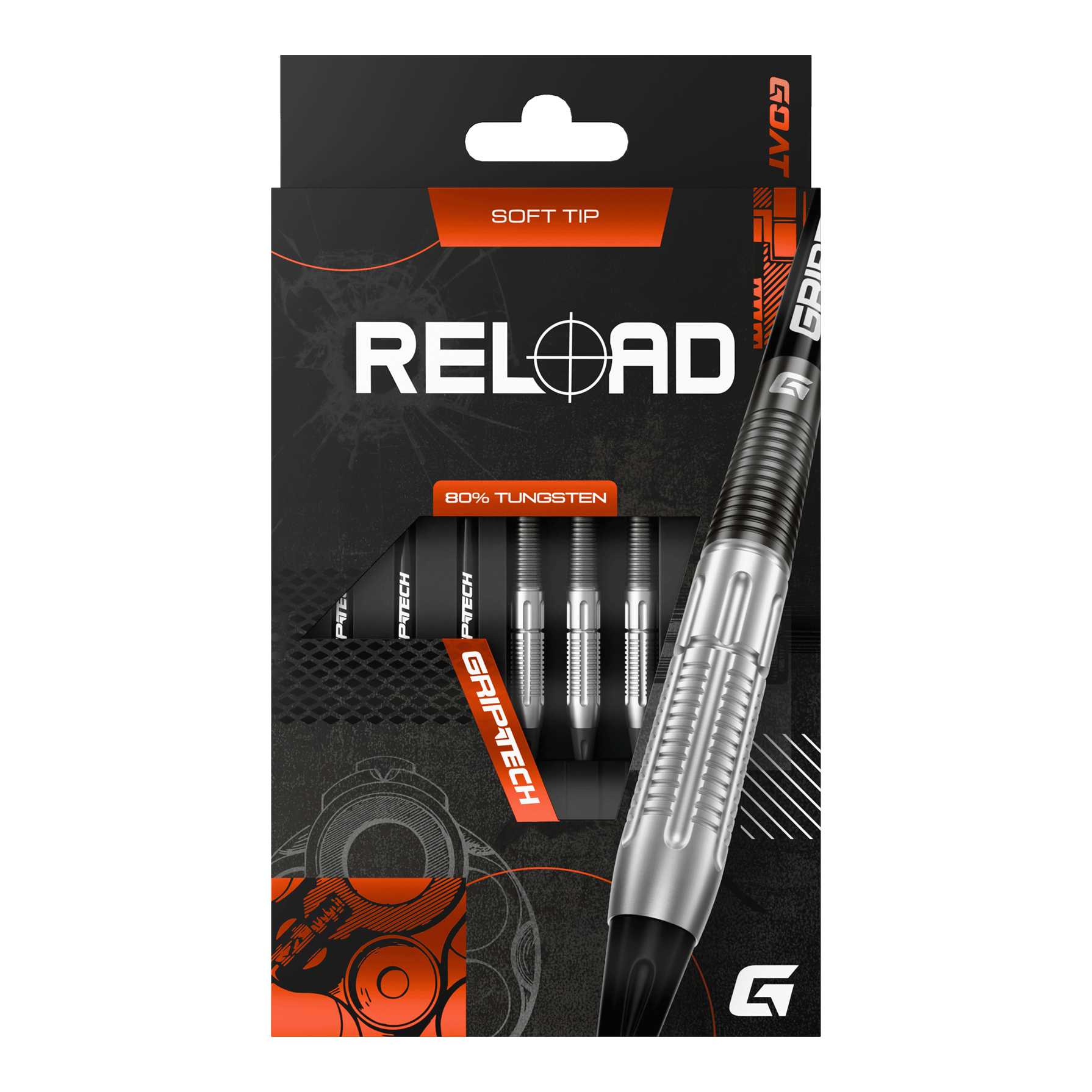 Ricarica freccette morbide GOAT - 20 g Abgebildet sind die GOAT Reload Softdarts mit einem Gewicht von 20g. Diese Softdarts verbinden Präzision und modernes Design.