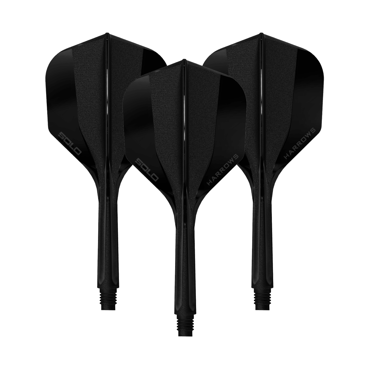 Sistema di alberi di volo Harrows Solo No6 - Nero Abgebildet ist ein Harrows Solo No6 Flight Shaft System in Schwarz, 27mm, 1 Set. Das Set ist klar und deutlich dargestellt.