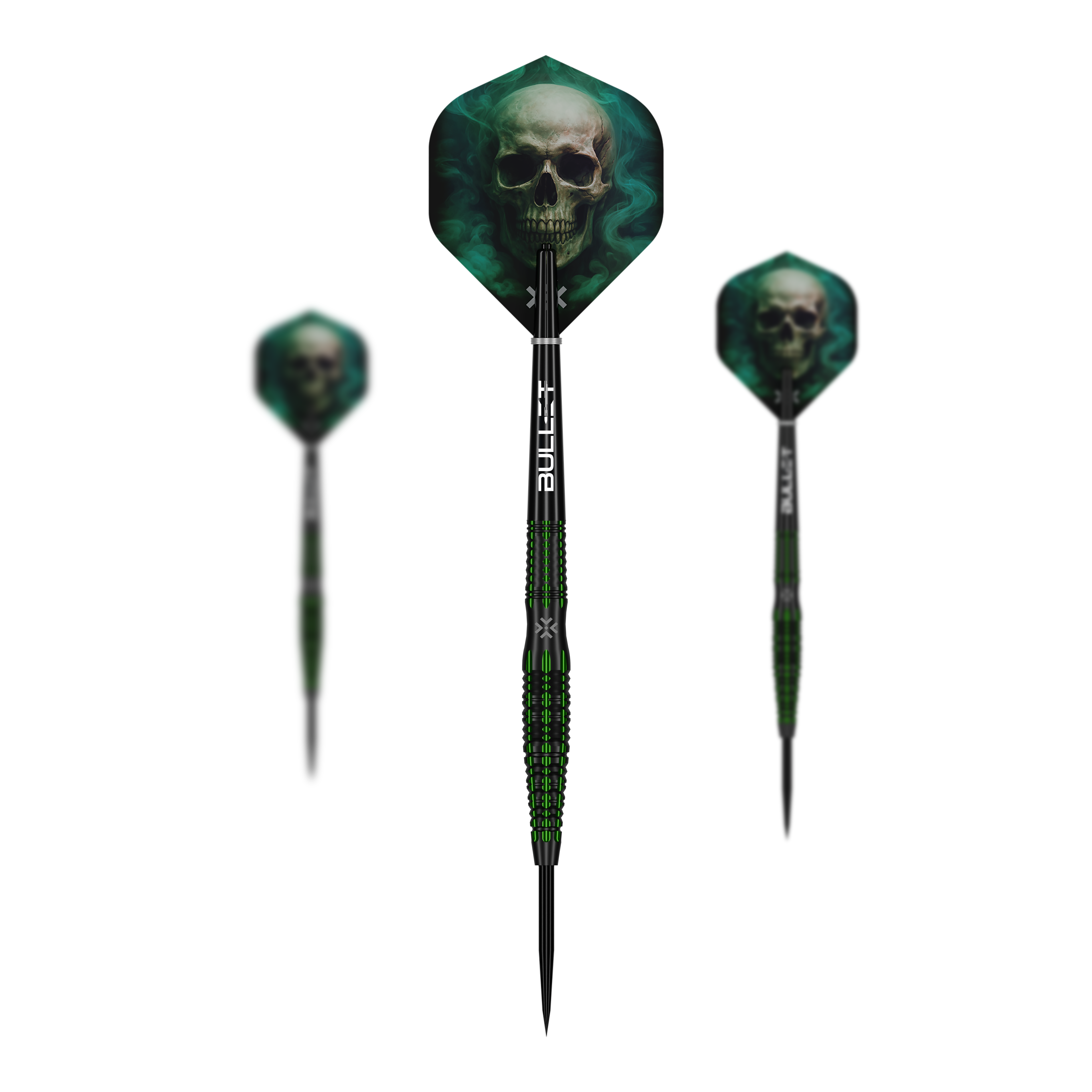 Bullet Poison dardi in acciaio Abgebildet ist das Produkt Bullet Poison Steeldarts. Die Steeldarts sind für das Dartspiel geeignet.