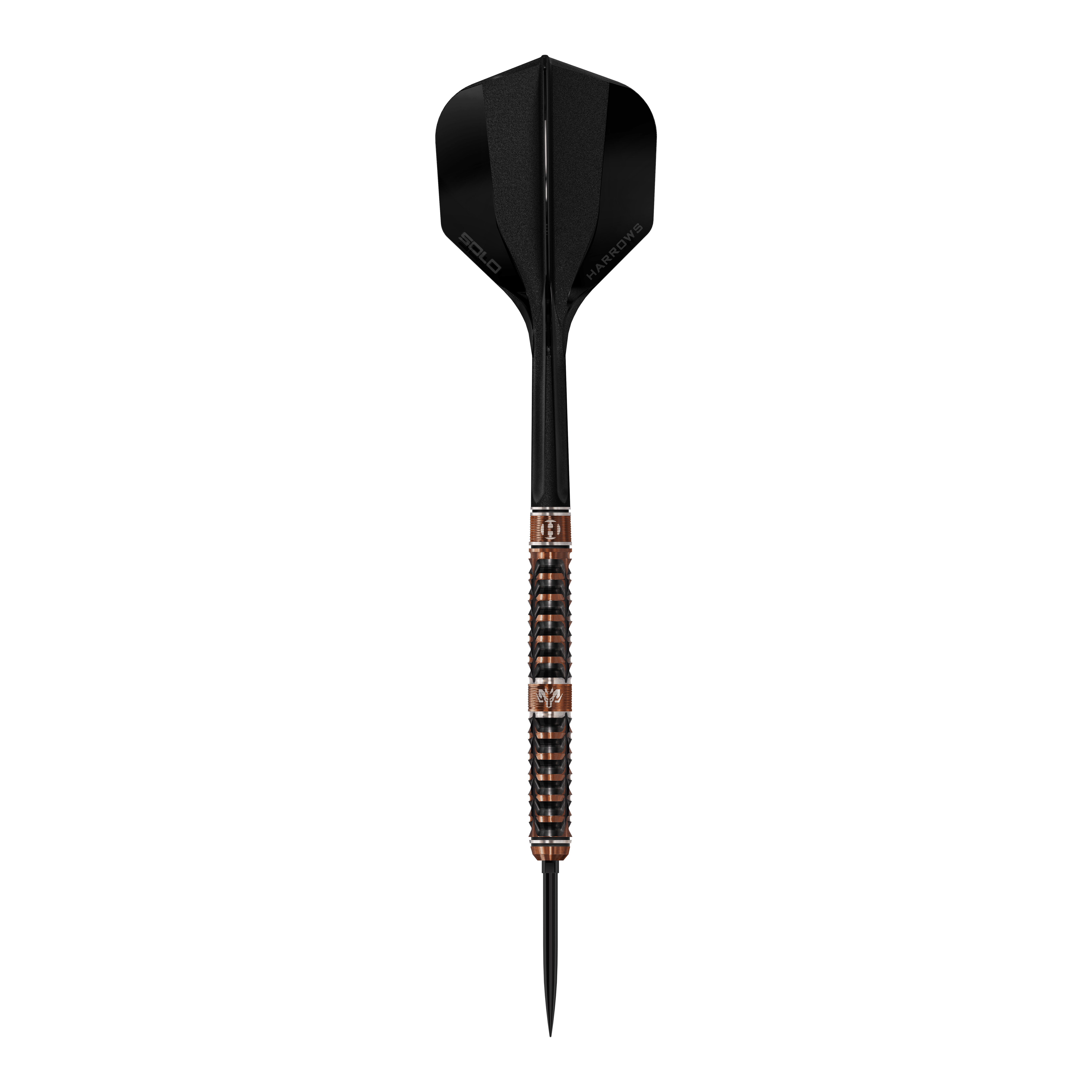 Freccette in acciaio Harrows Tungsten Trinity Quick Point Das Bild zeigt die Harrows Wolfram Trinity Quick Point Steeldarts aus einer anderen Perspektive. Diese Darts sind bekannt für ihre hohe Qualität.