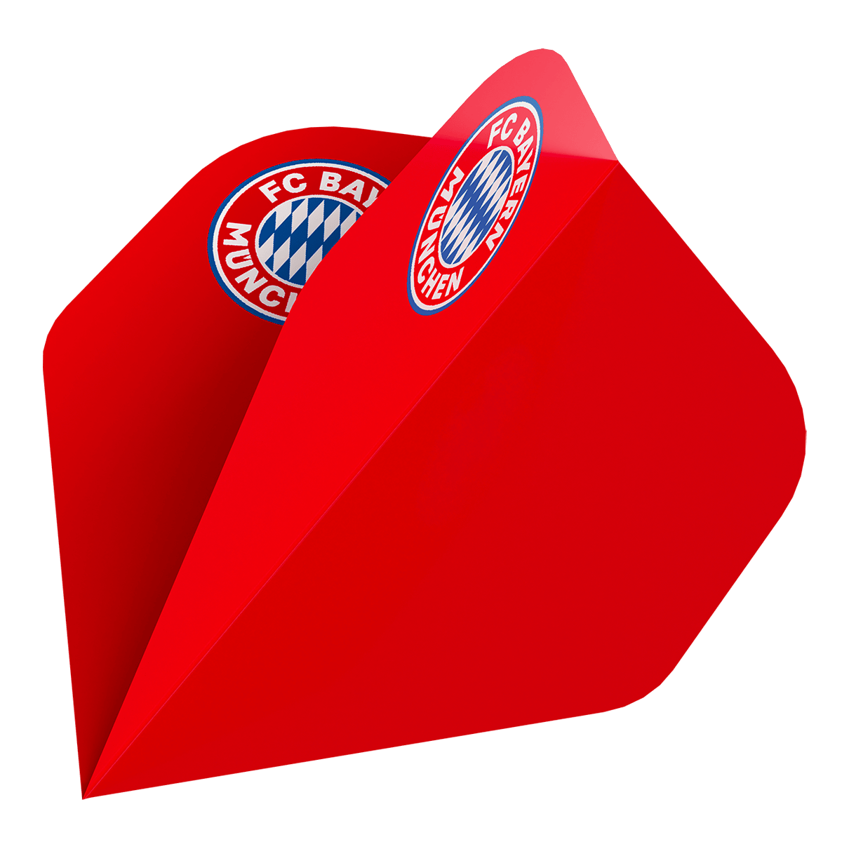 Collezione volo Bulls FC Bayern Monaco - 5 set Zu sehen ist die Bulls FC Bayern München Flight Collection - 5 Satz. Dieses Flight-Set enthält fünf verschiedene Flights im Design des FC Bayern München.