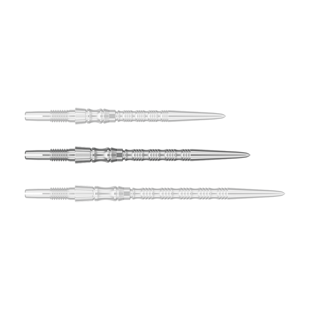 Punte per freccette Target Signature Swiss Point TRB in acciaio - argento Dieses Bild zeigt eine einzelne silberne Dartspitze mit einer Länge von 35 mm. Vermutlich handelt es sich um das Modell 'Target SwissPoint Signature TRB Dartspitzen'.