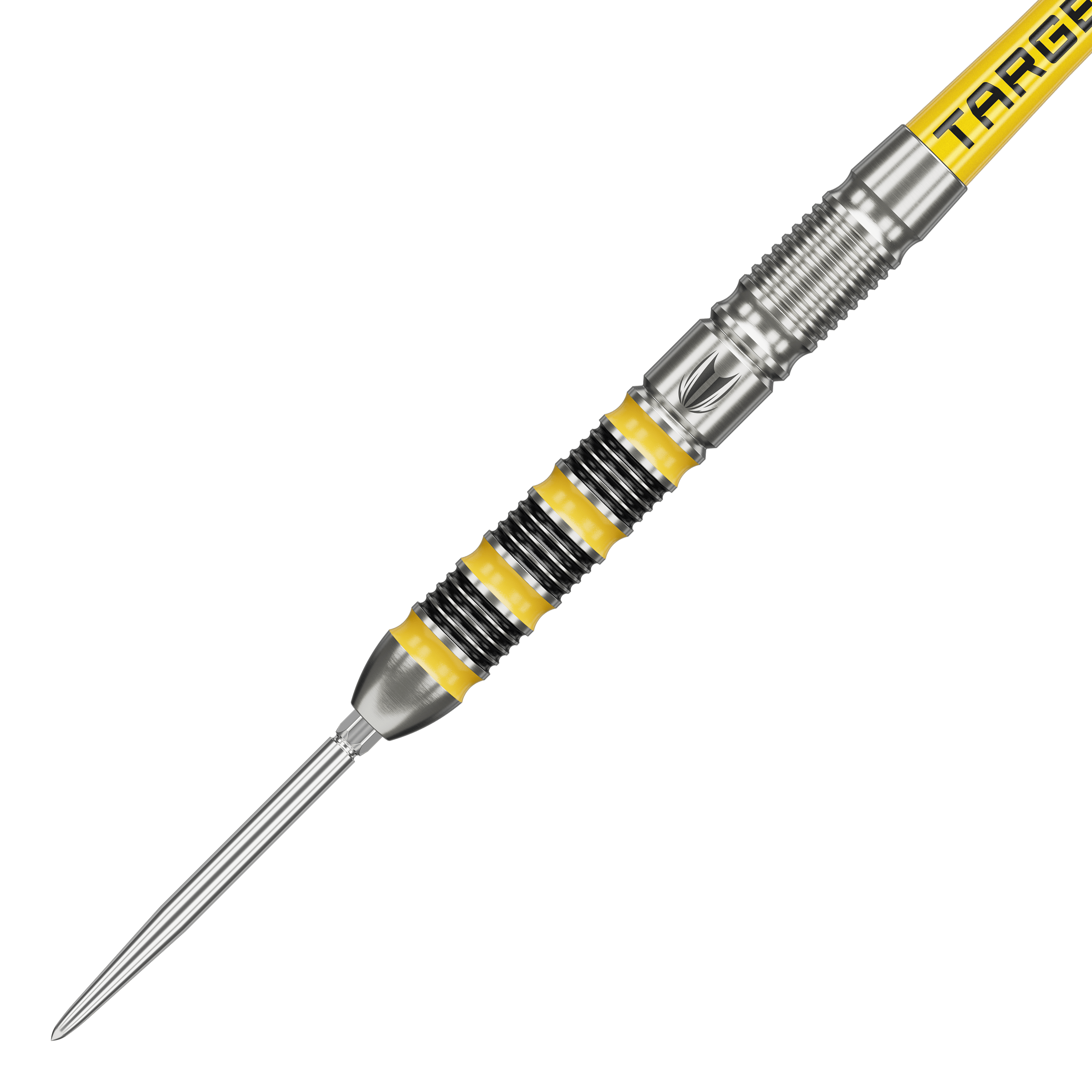 Freccette in acciaio Target Buzz 01 Swiss Points Abgebildet ist Target Buzz 01 Swiss Points Steeldarts. Diese Steeldarts sind für professionelle Dartspieler geeignet.