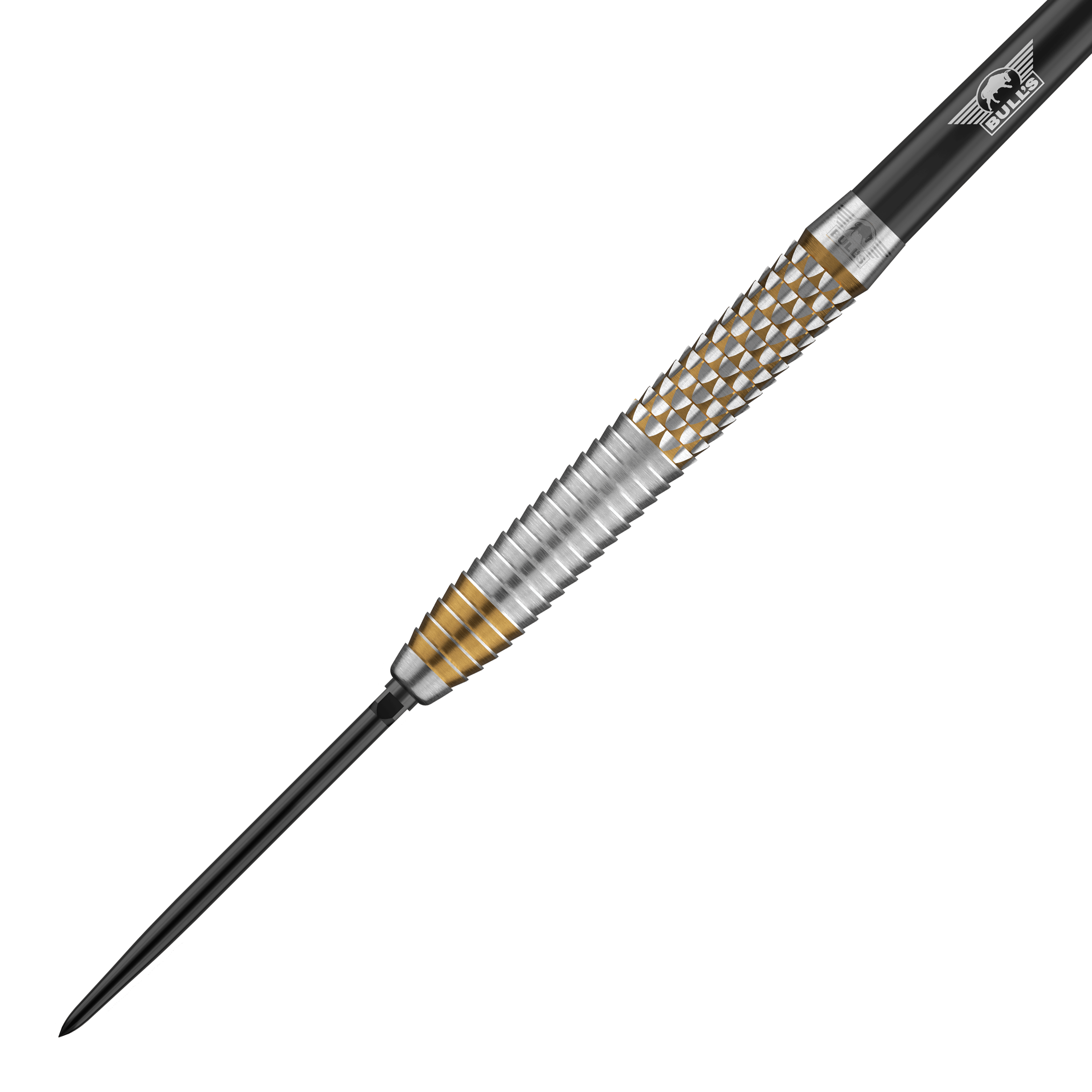 Freccette in acciaio convertibili Bulls NL Vintage Shark Das Bild zeigt die Bulls NL Vintago Shark Convertible Points Steeldarts. Es handelt sich um ein hochwertiges Dartprodukt mit besonderen Spitzen.
