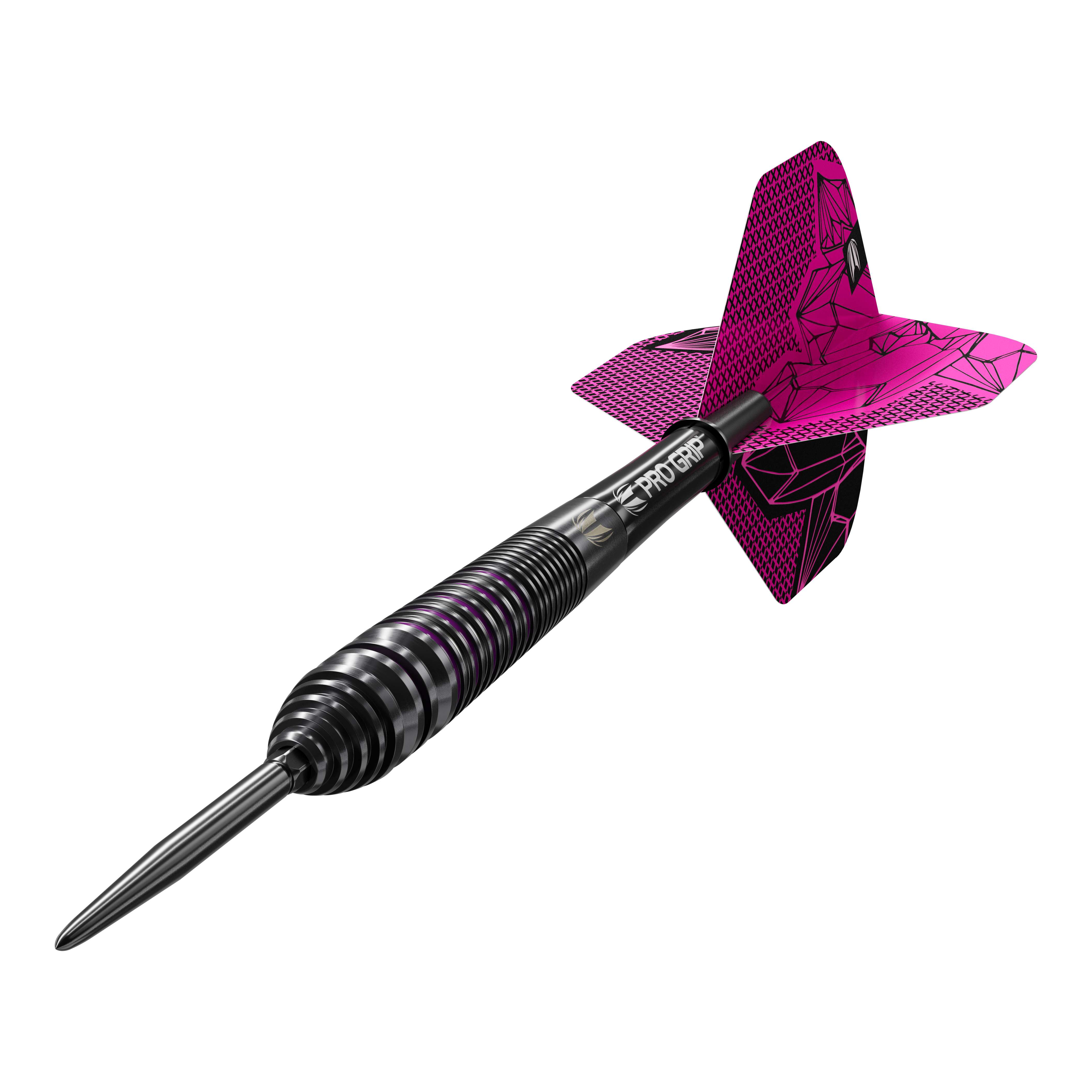 Target Lorraine Winstanley GEN2 Freccette in acciaio Swiss Point - 24 g Abgebildet sind Target Lorraine Winstanley GEN2 Swiss Point Steeldarts - 24g. Diese Steeldarts zeichnen sich durch ihr spezielles Design aus.