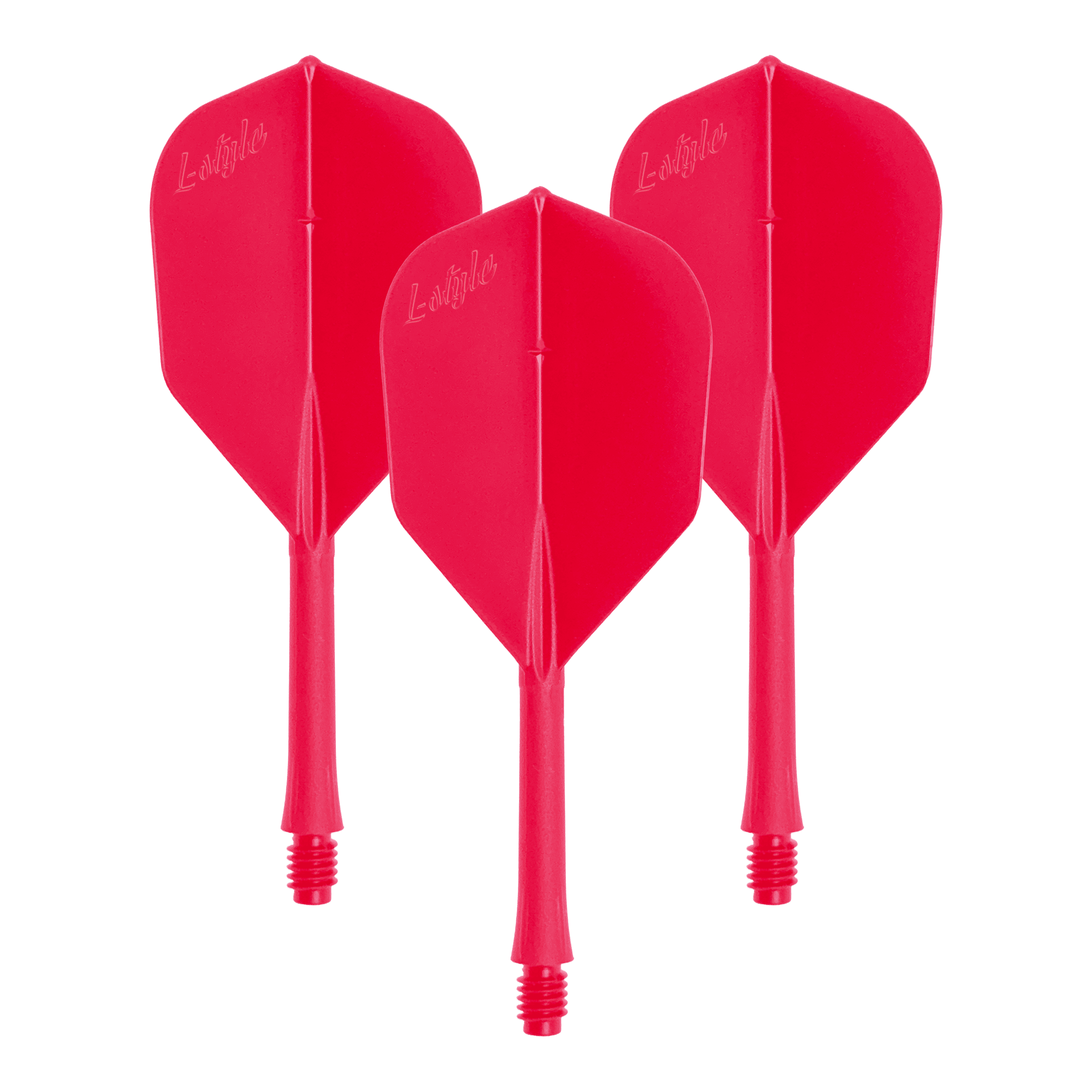 BarFlights stile L 2BA L3 - 260 Dieses Bild zeigt einen Artikel mit dem Dateinamen LSF-903_L-Style_BarFlight_Rot_1Set. Wahrscheinlich ist es ein Set mit roten Dart-Flights.