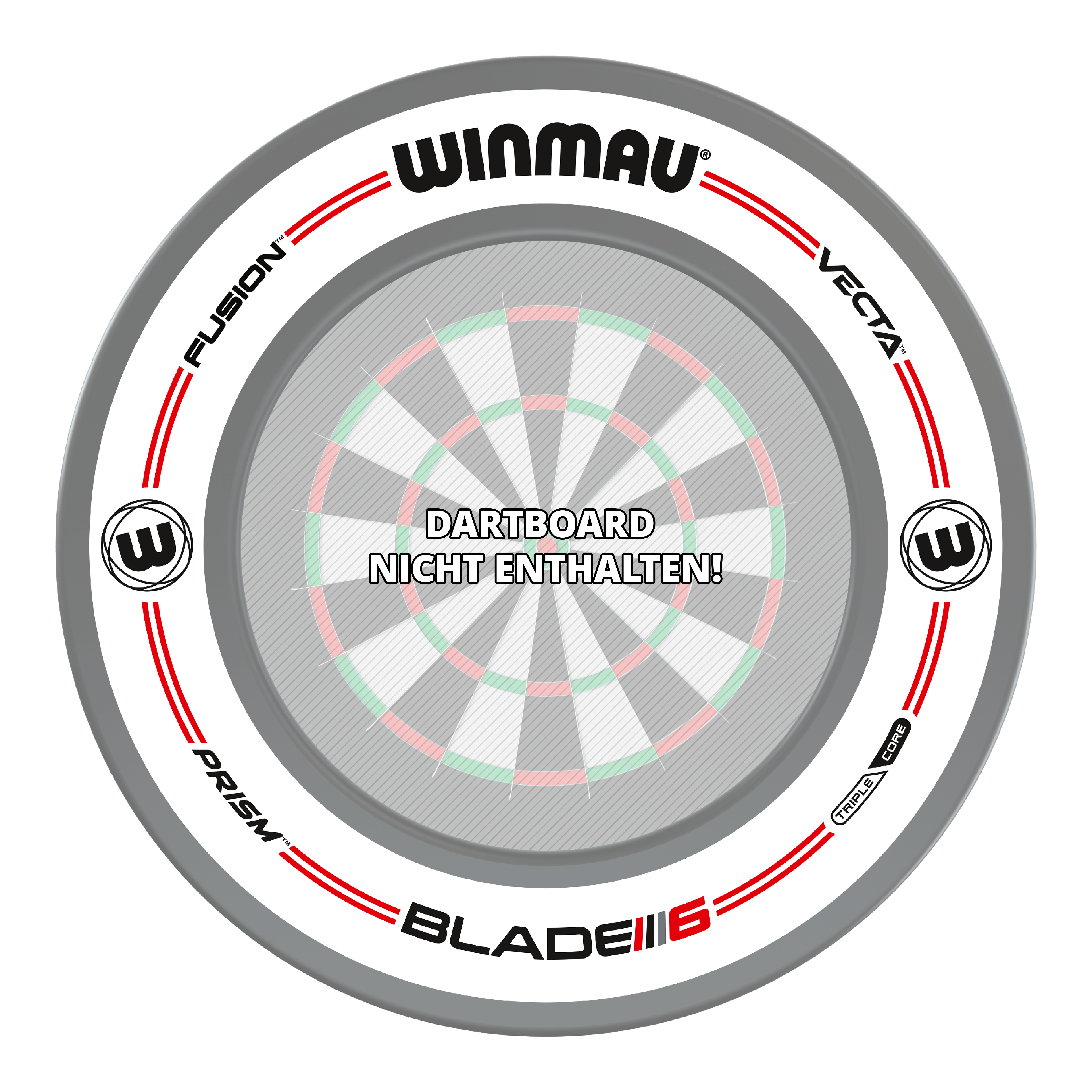 Winmau Pro-Line Original White Dartboard Surround