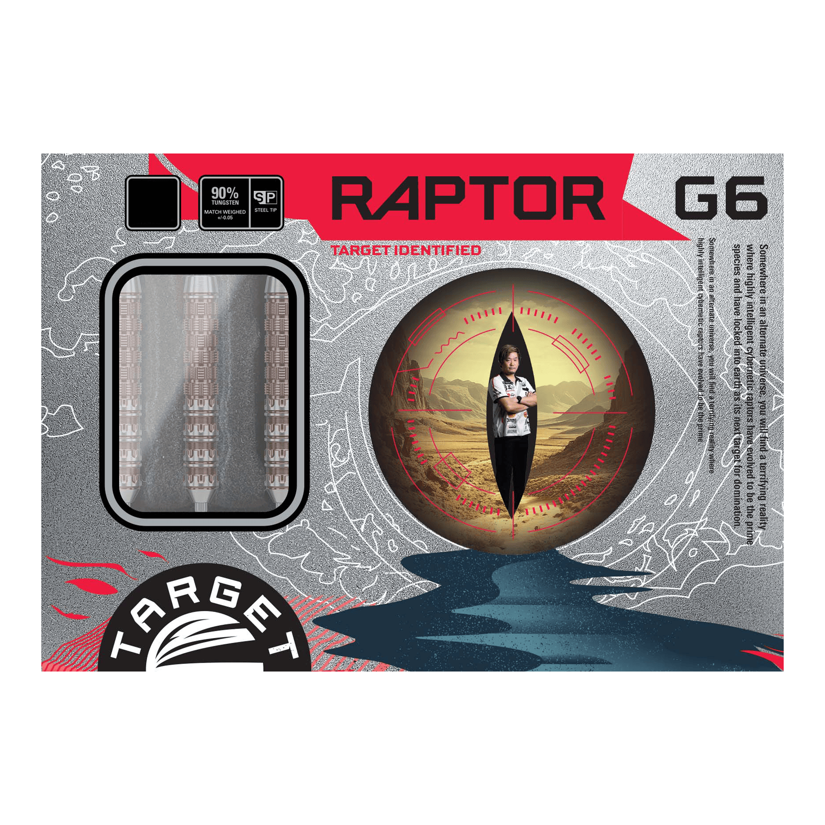 Freccette in acciaio Target Japan Prime Series George Nishitani Raptor GEN6 Swiss Point Abgebildet sind die Target Japan Prime Series George Nishitani Raptor GEN6 Swiss Point Steeldarts. Sie bieten ein professionelles Spielerlebnis.