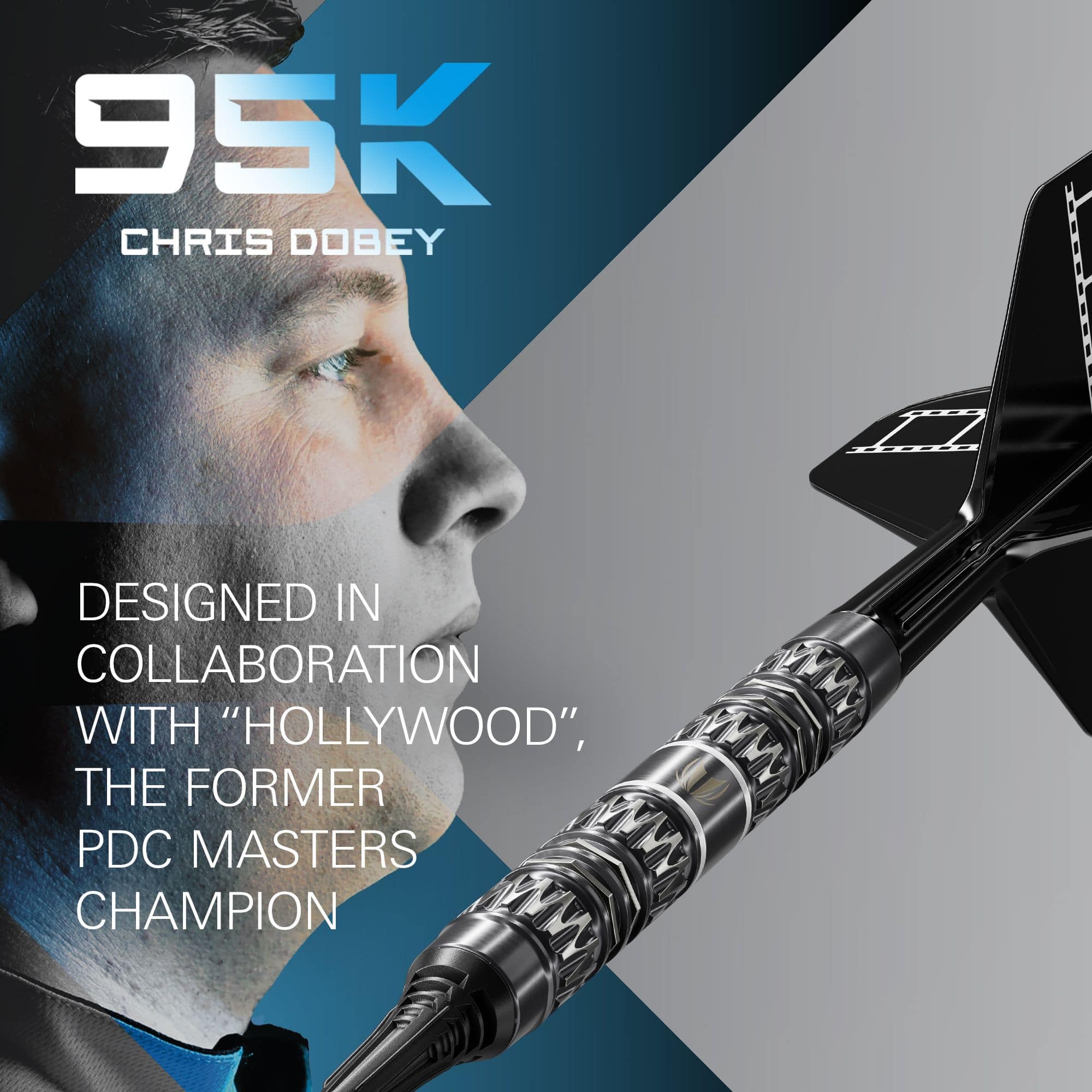 Freccette morbide Target Chris Dobey 95K - 18 g Gezeigt werden Target Chris Dobey 95K Softdarts - 18g. Diese Softdarts bieten eine hohe Qualität und ein ansprechendes Aussehen.