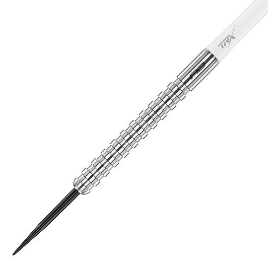 Dies ist ein Bild der Red Dragon Javelin Steeldarts. Die Darts sind für das Steeldartspiel konzipiert.