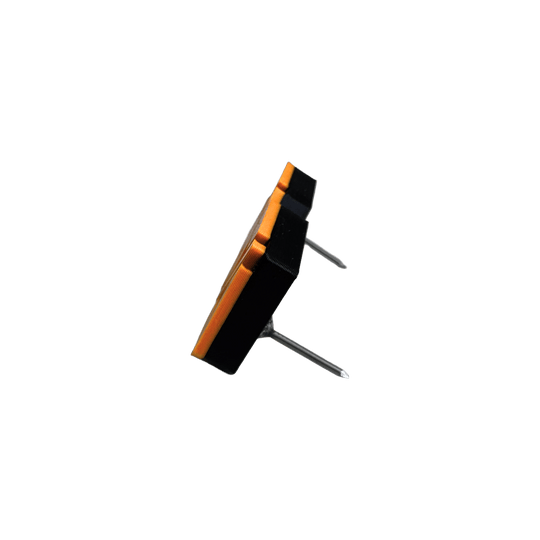 Anelli numerici per freccette McDart / Anello numerico Cyber Das Bild trägt den Dateinamen 'McDart Dartboard Steckzahlen Zahlenring Cyber orange 3'. Es handelt sich wahrscheinlich um eine Abbildung von Steckzahlen oder einem Zahlenring in der Farbe Orange für ein Dartboard.