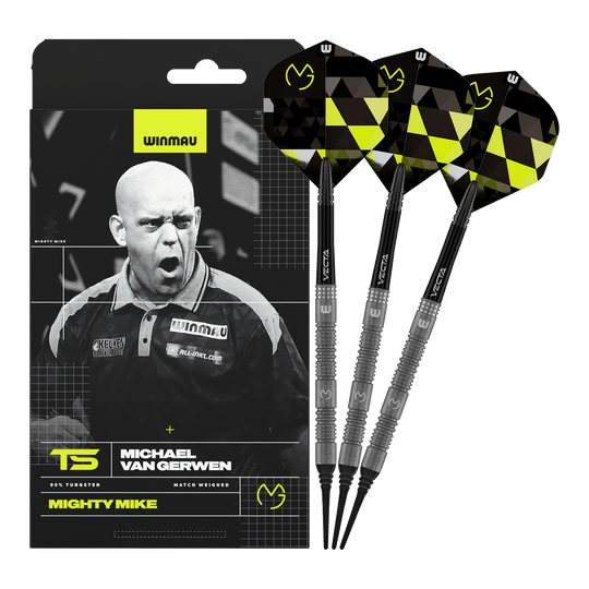Winmau Michael Van Gerwen TS freccette morbide - 18g Winmau Michael Van Gerwen TS freccette morbide - 18g