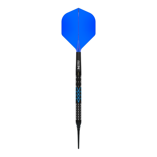 Freccette morbide affusolate Red Dragon Amp - 20 g Abgebildet sind die Red Dragon Amp Tapered Softdarts- 20g. Dieses Produkt ist für präzise Würfe und hohe Treffsicherheit ausgelegt.