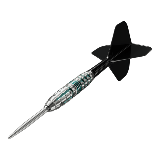 Freccette in acciaio Target Japan Black Marque Pierce Swiss Point Die Abbildung zeigt die Target Japan Black Marque Pierce Swiss Point Steeldarts. Sie sind für anspruchsvolle Dartspieler entwickelt worden.