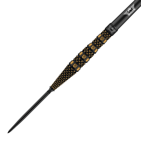 Freccette in acciaio Bulls NL Advantage 95 Slope Convertible Point Abgebildet sind Bulls NL Advantage 95 Slope Convertible Point Steeldarts. Das Set richtet sich an Dartspieler.
