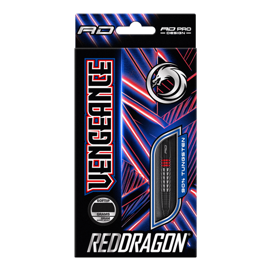 Freccette morbide Red Dragon Vengeance Red - 20g