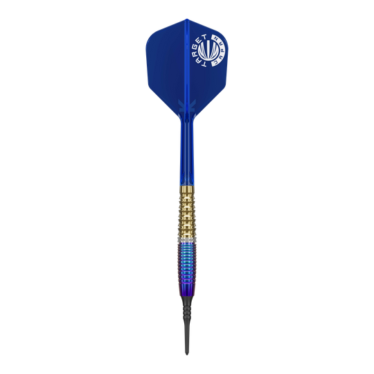 Target Japan Prime Series Zenith GEN2 Freccette morbide - 20 g Target Japan Prime Series Zenith GEN2 Softdarts - 20g. Das Bild zeigt einen hochwertigen Softdart in silberner Optik.
