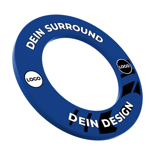 Das Bild zeigt ein Produkt mit dem Dateinamen MSF-Blau_Dartboard_Surround_Wunschdruck_Blau_1. Weitere Details zu diesem Produkt sind nicht verfügbar.