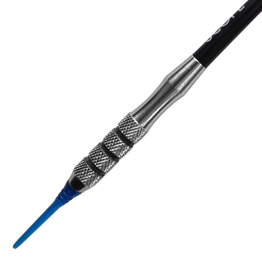 Freccette morbide in ottone McDart Scottish Cross - 18 g Das Bild zeigt die McDart Scottish Cross Brass Softdarts mit 18g Gewicht. Die Darts verfügen über ein schottisches Kreuz Design und sind für Softdart geeignet.