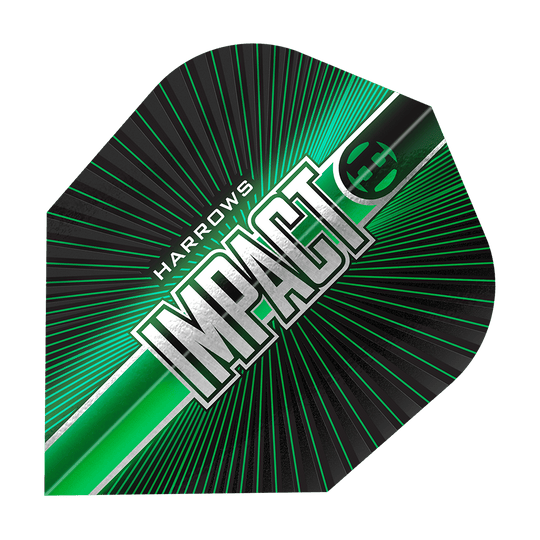 Harrows Impact n. 6 voli Hier sind die Harrows Impact No6 Flights abgebildet. Diese Flights werden für Dartpfeile verwendet.