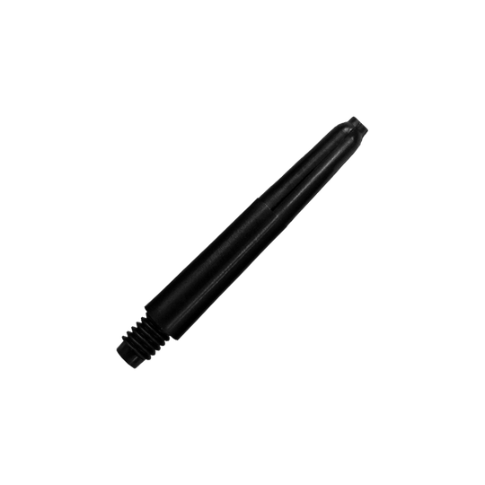 566_Nylon_Shafts_Schwarz_35mm_2 Das Bild zeigt einen schwarzen Nylon Shaft. Er hat ein schlichtes und glattes Design.