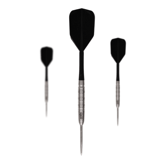 Freccette in acciaio Caliburn Wolfpack W7 - 21 g Das Bild zeigt das Produkt Caliburn Wolfpack W7 Steeldarts - 21g. Es handelt sich um ein Set Steeldarts mit einem Gewicht von 21 Gramm.