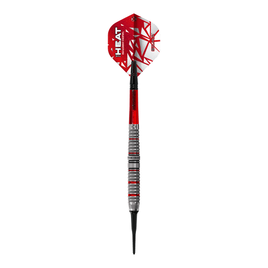 Freccette morbide Damon Heta Series 4 di Harrow Abgebildet sind die Harrows Damon Heta Series 4 Softdarts. Diese Softdarts bieten eine gute Balance und Präzision.
