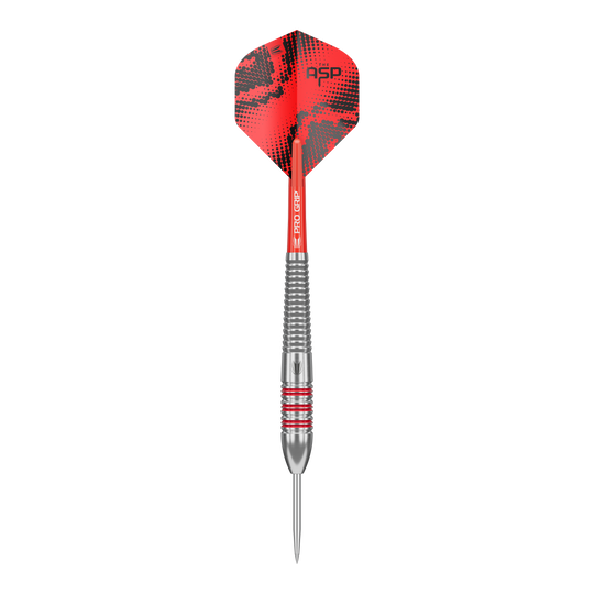 Die Abbildung zeigt Target Nathan Aspinall Brass Steeldarts - 22g. Die Darts bestehen aus Messing und sind für das Steeldartspiel geeignet.