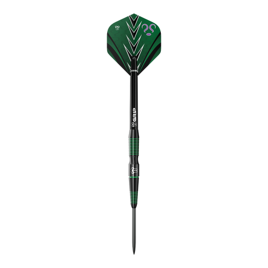 Freccette in acciaio Bulls Brian Raman G2 Dieses Bild zeigt die Bulls Brian Raman G2 Steeldarts. Die Darts zeichnen sich durch ihr präzises Design aus.