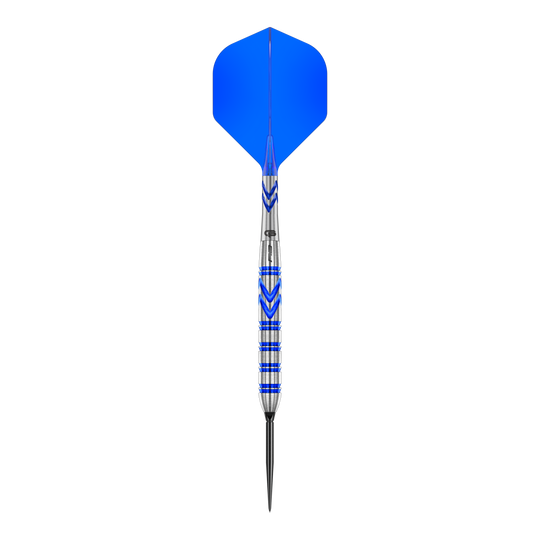 Dardi d'acciaio originali Switch Point di Gerwyn Price, Red Dragon Rosso Das Bild zeigt die Red Dragon Gerwyn Price Blue Original Switch Point Steeldarts. Diese Darts sind bekannt für ihre hohe Qualität und Langlebigkeit.