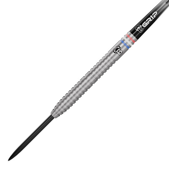 Bulls Challenger Kendji Steinbach Steeldarts - 23 g Hier sieht man die Bulls Challenger Kendji Steinbach Steeldarts mit 23g Gewicht. Die Darts sind aus robustem Material gefertigt und für Wettkämpfe geeignet.