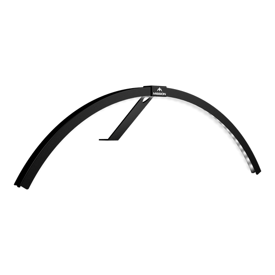 Sistema di illuminazione a LED Mission Torus 120 - Nero Darstellung des Mission Torus 120 LED Beleuchtungssystems in Schwarz. Diese LED-Beleuchtung sorgt für gleichmäßige Ausleuchtung.