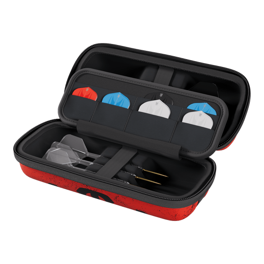 Portafreccette Target Star Wars Boa - Darth Maul Abgebildet ist das Target Star Wars Boa Dartcase mit Darth Maul als Motiv. Die Darttasche bietet Schutz und Stil für Ihre Ausrüstung.