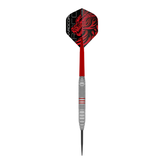 Freccette in ottone e acciaio Red Dragon Jonny Clayton - 21 g Auf dem Bild sieht man die Red Dragon Jonny Clayton Brass Steeldarts - 21 g. Das Set ist speziell für Dartspieler entworfen.
