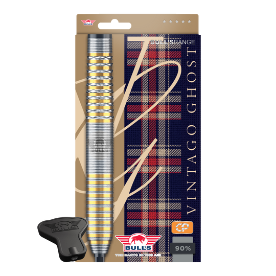 Freccette in acciaio convertibili Bulls NL Vintage Ghost Zu sehen ist das Produkt Bulls NL Vintago Ghost Convertible Points Steeldarts. Die Darts zeichnen sich durch ihre Wandelbarkeit und Präzision aus.