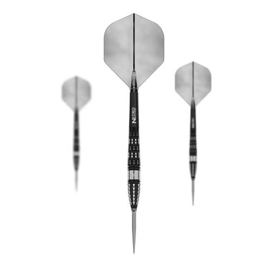 Dardi in acciaio a siluro Red Dragon Recon Das Bild zeigt die Red Dragon Recon Torpedo Steeldarts - 23g als Set. Diese Dartpfeile bieten eine ausgezeichnete Kontrolle beim Wurf.