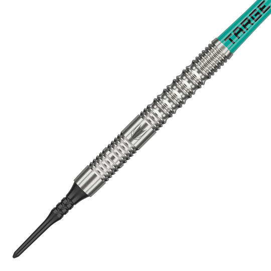 Target Hydro 12 freccette morbide Das Foto zeigt die Target Hydro 12 Softdarts. Diese Darts sind aus hochwertigen Materialien gefertigt.