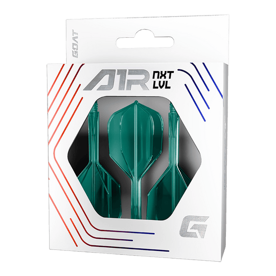 Sistema di alberi di volo GOAT A1R No6 - Verde Das Bild stellt das GOAT A1R No6 Flight-Shaft-System in Grün dar. Dieses Produkt wird im Dartsport eingesetzt.