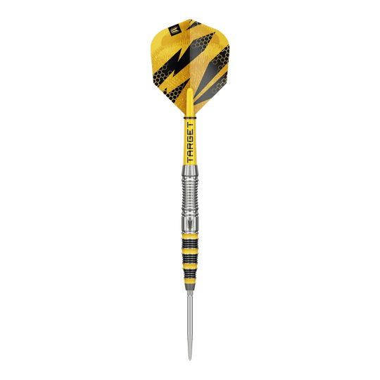 Freccette in acciaio Target Buzz 03 Swiss Points Dieses Bild zeigt Target Buzz 03 Swiss Points Steeldarts aus einer anderen Perspektive. Die Darts zeichnen sich durch ihr präzises Design aus.