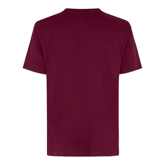 T-shirt Barili e Alberi - Rosso Bordeaux