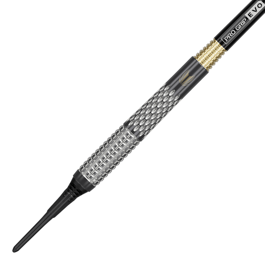 Freccette morbide Target Stephen Bunting GEN5 Void - 18 g Gezeigt werden die Target Stephen Bunting GEN5 Void Softdarts - 18g. Die Darts sind optimal für professionelle und Hobbyspieler geeignet.