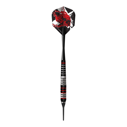 Freccette morbide in ottone Ryan Searle Heavy Metal Harrows Abgebildet sind die Harrows Heavy Metal Ryan Searle Brass Softdarts. Diese Softdarts zeichnen sich durch ihre schwere Bauweise und hochwertige Verarbeitung aus.