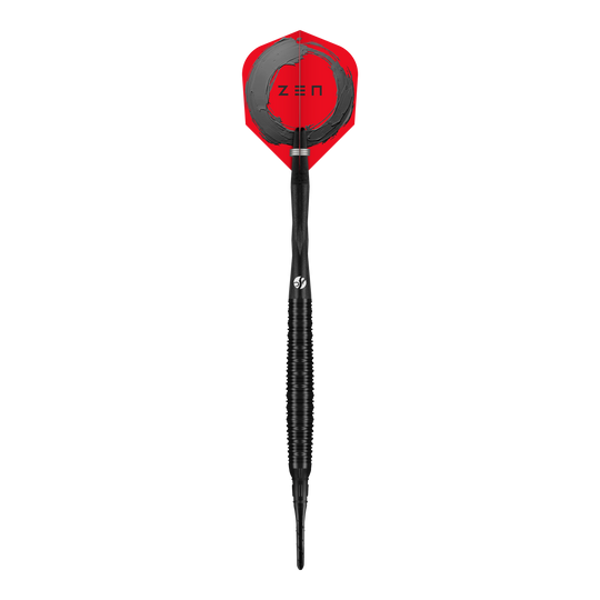 Freccette morbide Shot ZEN Missile - 20 g Das Bild präsentiert die Shot ZEN Missile Softdarts - 20g einzeln. Der Dart eignet sich für präzises Werfen beim Softdart.