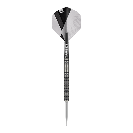 Freccette in acciaio Target Beau Greaves GEN1 Swiss Point Abgebildet sind die Target Beau Greaves GEN1 Swiss Point Steeldarts. Die Darts liegen nebeneinander und zeigen das Design des Modells.