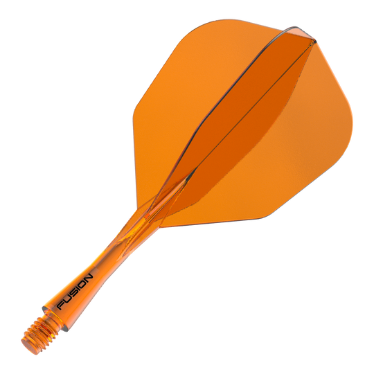Sistema di alberi di volo a fusione Winmau n. 6 arancione neon Abgebildet ist das Winmau Fusion Flight Shaft System No6, Neon Orange, 22 mm. Dies ist eine Einzeldarstellung des Produkts.