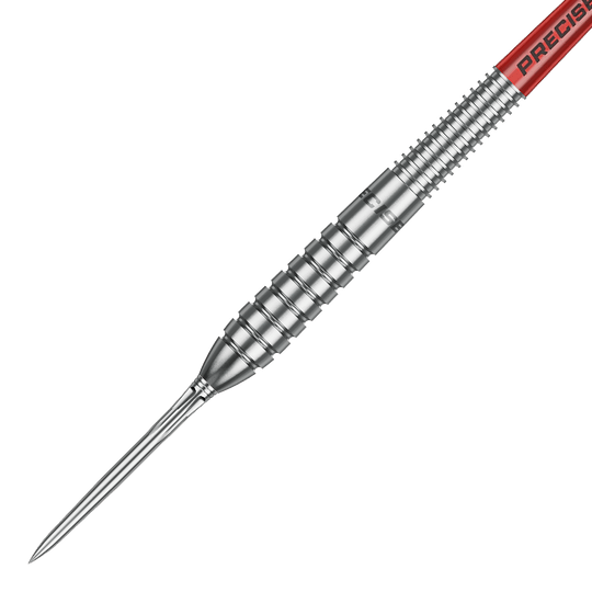 Freccette in acciaio Precise 180 Paul Meyer versione 1 Gezeigt werden die Precise 180 Paul Meyer Version 1 Steeldarts. Diese Darts sind für Profis und Hobbyspieler geeignet.