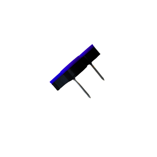 Anelli numerati per freccette McDart / Anello numerato classico Das Bild zeigt die Rückseite eines klassischen blauen Produkts. Die Rückansicht hebt die Form hervor.